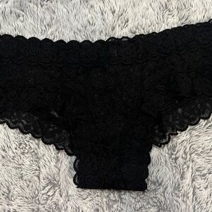 Victoria's Secret Black Lace Panties cheeky